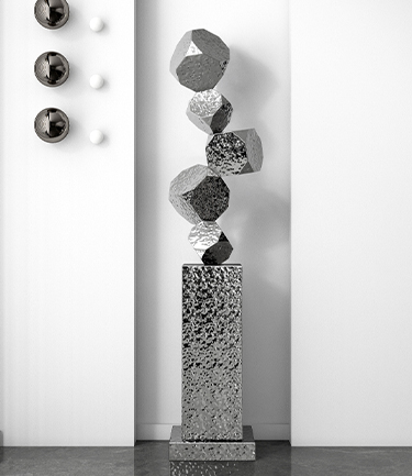 Rustfri stålskulpturer: typer, fordele og hvordan man vælger den rigtige